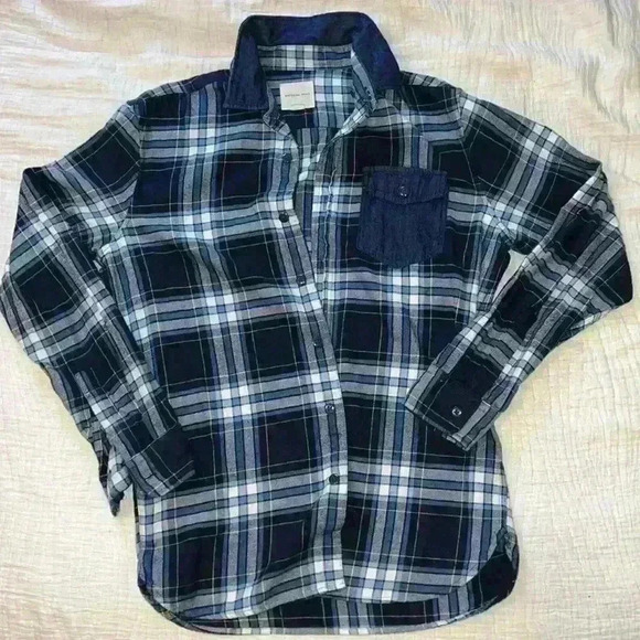 American Eagle Classic Fit Men’s Flannel - Picture 1 of 6